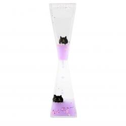 iTotal - Liquid Hourglass - Black Cat (5 min.) (XL2907) - Toys