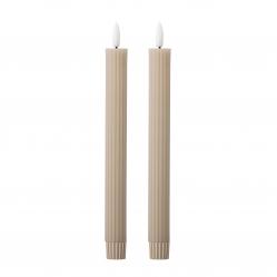 Bloomingville - Ponza LED Candle - Nature - Home and Kitchen