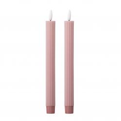 Bloomingville - Ponza LED Candle - Rose - Home and Kitchen