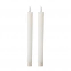 Bloomingville - Ponza LED Candle - White - Home and Kitchen