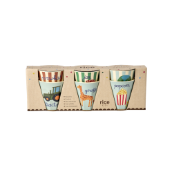 Rice - Melamine Kids Cup with ABC Print - Small - 160 ml - Baby and Children