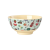Rice - Melamine Bowl with Blue ABC Print - Blue - Medium - 700 ml - Baby and Children