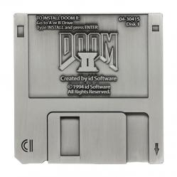 Doom II - Floppy Disk Replica (Antique Silver Edition) - Fan Shop and Merchandise