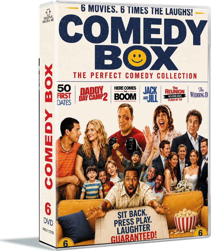 COMEDY BOX - 6 COMEDYS - (6DVD box set ) - Movies and TV Shows