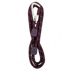 Woolly Wolf  - Rope leash  - 10mm - 180cm  Juicy Plum - Pet Supplies