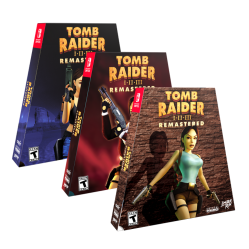 Tomb Raider I-III Remastered Convention Exclusive (Limited Run) (Import) - Nintendo Switch