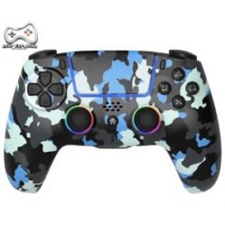 Deep Explorer - Pro PS5 RGB Controller Wireless (Camo Blue) - PlayStation 5