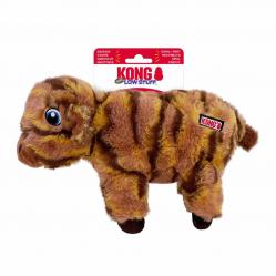 Kong - Low Stuff Stripes Cow - 16.5 x 32 x 7.5 cm - Pet Supplies