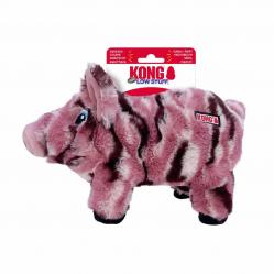 Kong - Low Stuff Stripes Pig - 16.5 x 26.5 x 7.5 cm - Pet Supplies