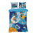 FIRSTGRADE - Jas&Mika Bedsheet Blue - 140 x 200 cm (26-JM-BEDSHEET-BLUE) - Baby and Children
