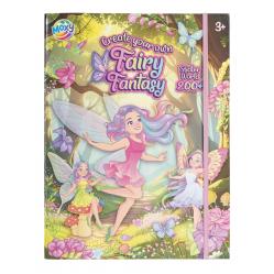 Moxy - Fairy Fantasy Sticker World Book (100074-01) - Toys
