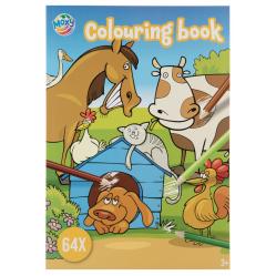 Moxy - Coloring Book A4 64 Pages - Animals (150129) - Toys