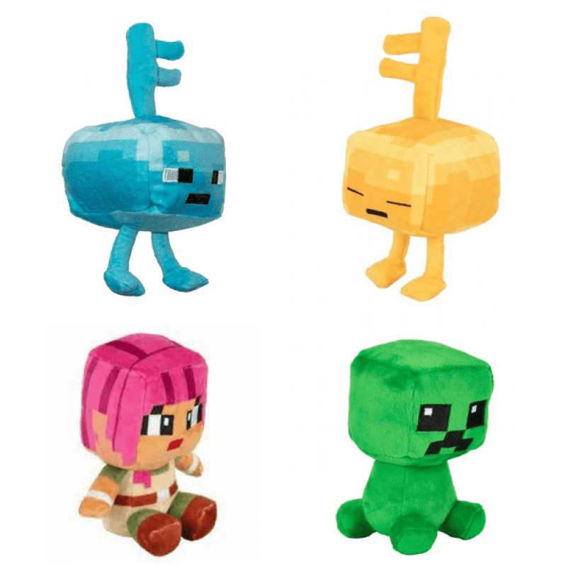 Minecraft - Dungeons Mini Crafter Plush (Assorted) - Toys