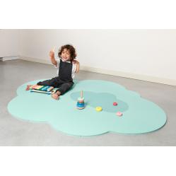 Quut - Large Playmat - Head in the clouds Minty Green - Large - Baby and Children