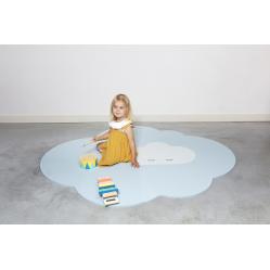 Quut - Large Playmat - Head in the clouds, Dusty Blue - Large - Baby and Children
