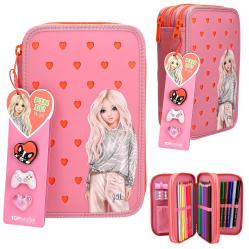 Topmodel - Triple Pencil Case With Silicone Pins 2.0 PIN IT (0414128) - Toys