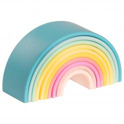 dëna - Rainbow 10 pcs., Pastel Colours (3401087) - Toys