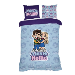 FIRSTGRADE - Alex &Nellie Bedsheet - 140 x 200 cm - Baby and Children
