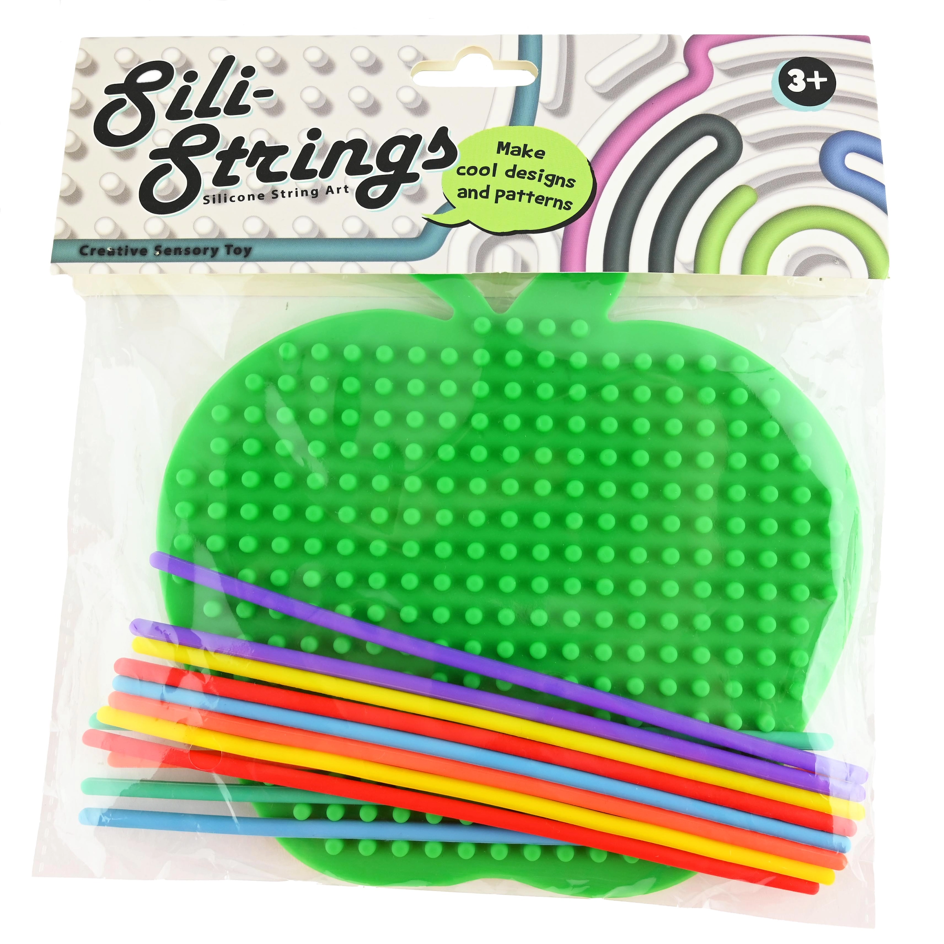 Sensory Activity Board Apple 17 cm. - assorted colours - Toys