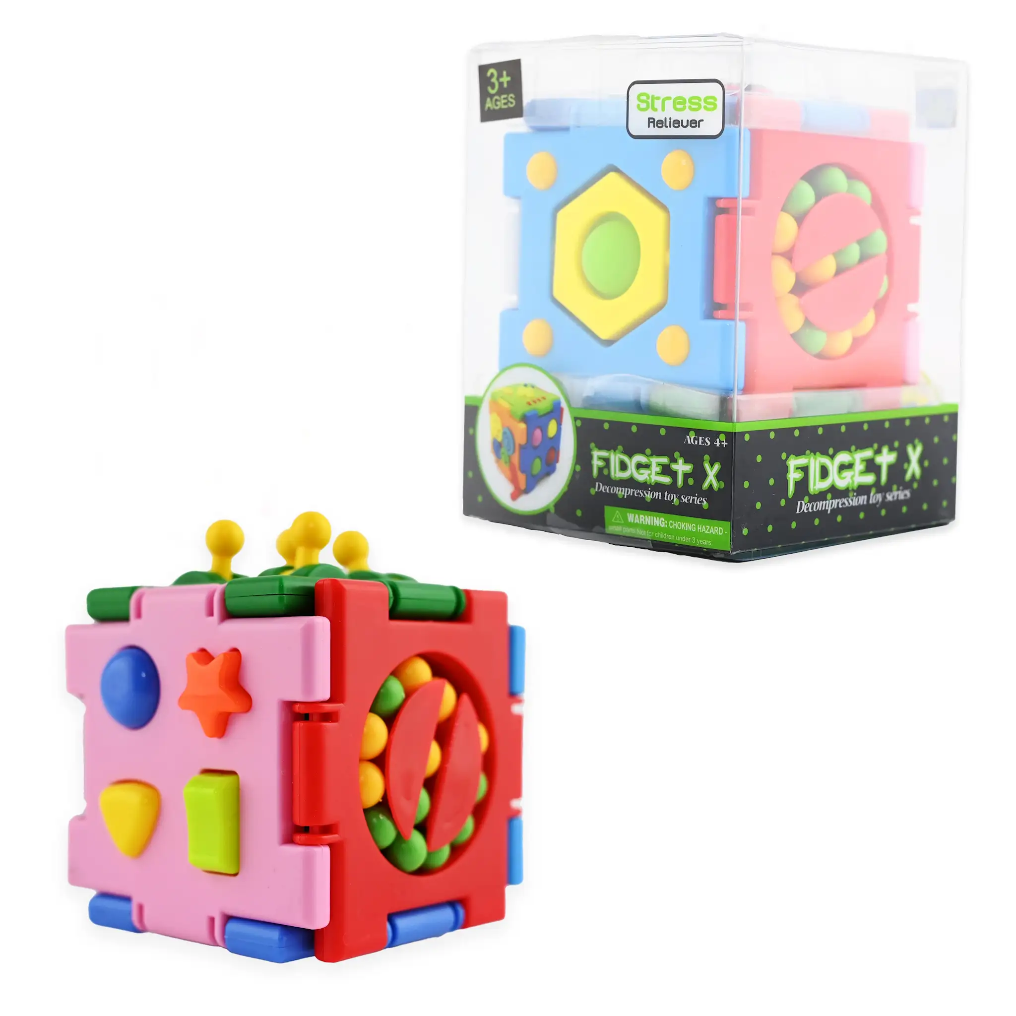 Fidget Cube Sensory 7cm - Toys