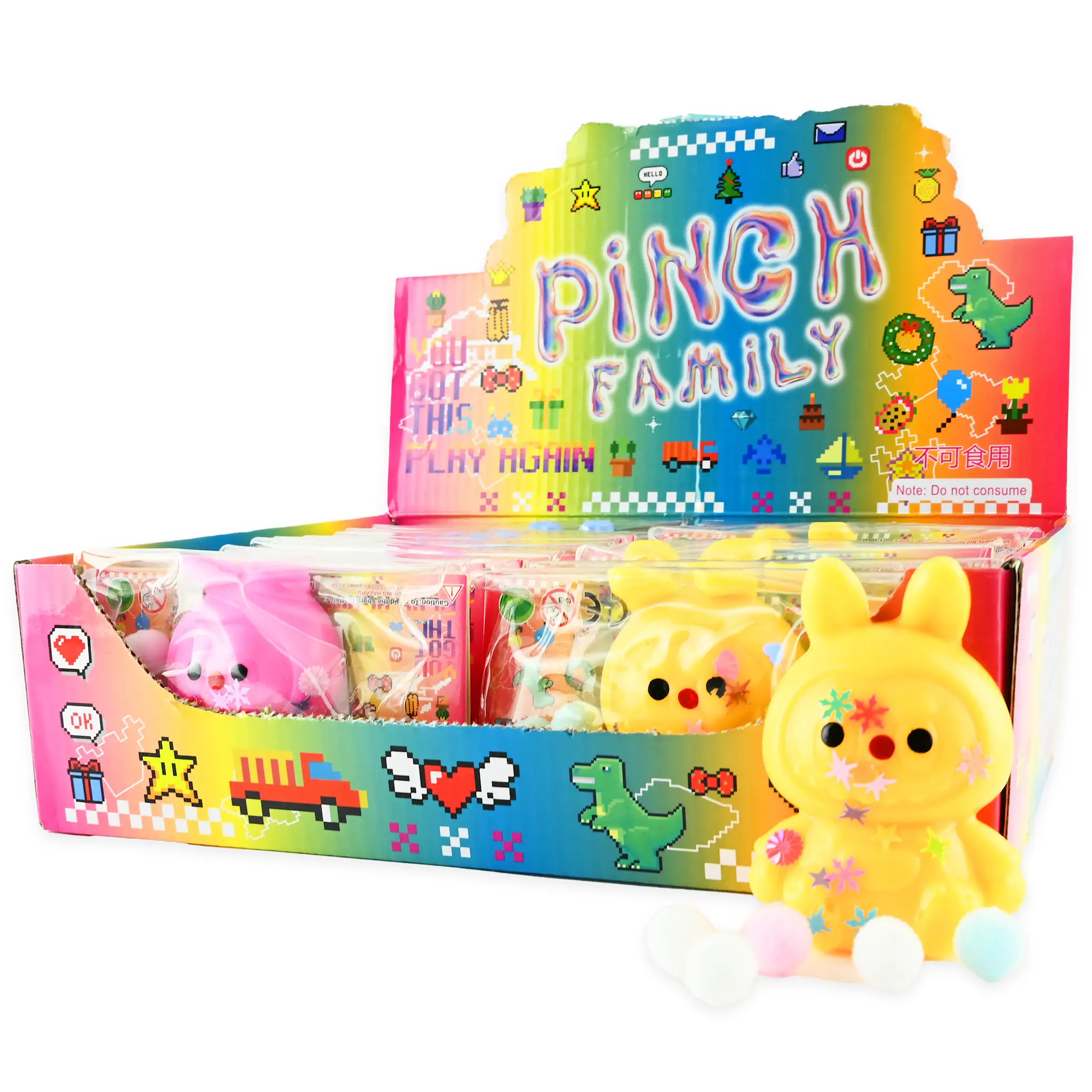 Squeeze Animal - assorted colours - Toys