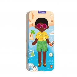 mierEdu - Magnetic Travel Box - World Travellers (ME0898) - Toys