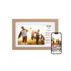 Rollei - Smart Digital Photo Frame - Black - 10.1" - Electronics