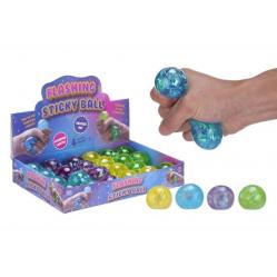 Flashing Sticky Ball 5cm, 1 pcs (70437) - Toys
