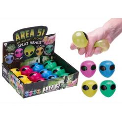 Alien Splat Heads 6 cm, 1 pcs (70352) - Toys