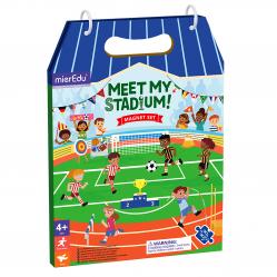 mierEdu - Magnetic Playset - Meet My Stadium (ME717) - Toys