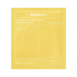 Biodance - Radiant Vita Niacinamide Real Deep Mask - Beauty