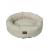Nordic paws - Nova Dog Bed - Grey - Large 75 x 75 cm. - Pet Supplies
