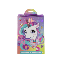 Moxy - Colouring & Stickerbook - Unicorn - Toys