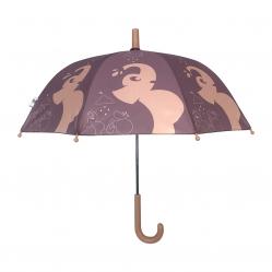 Follow the Duck - Umbrella with Elephant Print - Blush Rose - 64 cm - Clothing