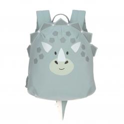 Lässig - Tiny Backpack About Friends - Dusty Blue Dino - compact - Luggage and Travel Gear