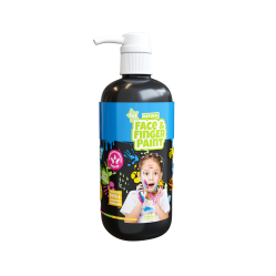 Natural Face & Finger Paint - 1000ml Bottle Dispenser - Black (109012) - Toys