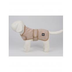Peppy Buddy - Bathrobe Dog Jacket XXS, Beige 25 cm - Pet Supplies