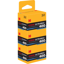 Kodak - Eastman Kodak Ultramax 400 135-36 exp 3-pack Vertical - Electronics