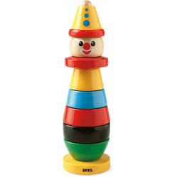 BRIO - Stacking Clown (30120) - Toys