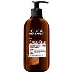 LOreal - Men Expert Barber Club Beard and Face Wash 200 ml - Beauty