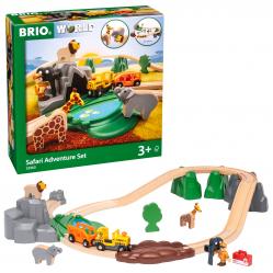 BRIO - Safari Adventure Train Set 33960 - Toys