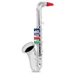 Bontempi - Toy Saxophone with 4 coloured tones (SX3902N) - Toys