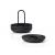 Zone Denmark - Singles Egg Cups With Holder - Black (332021) - Home and Kitchen