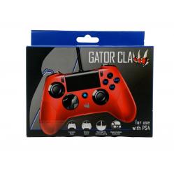 Playstation 4 - Gator Claw Wired Controller (Red) (ORB) - PlayStation 3