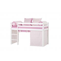 Hoppekids - Curtain to half-high bed 70x160 cm - Nostalgia (36-5101-NO-07M) - Bundle - Baby and Children