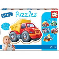 Educa - Baby Vehicles Puzzle 5 Piece Set (14866) - Toys