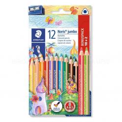 Staedtler - Coloured pencil Noris jumb 128 NC12P1 - Toys