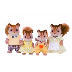 Sylvanian Families - Walnut Squirrel Family 4172 - Toys