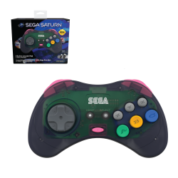 Retro-Bit SEGA Saturn 2.4G M2 Grey - Video Games and Consoles