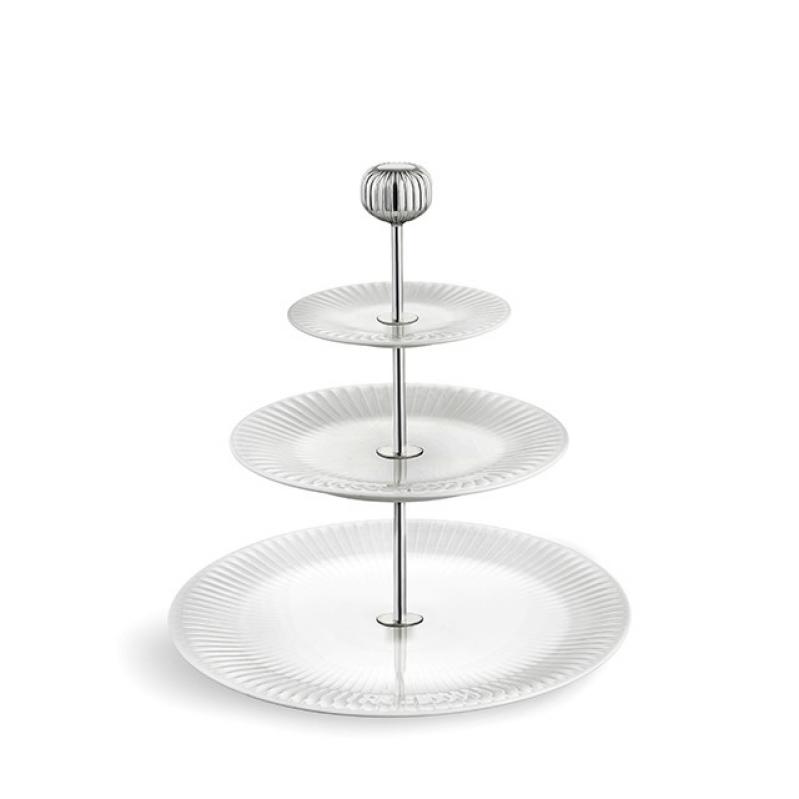 Kähler - Hammershøi Etagere - H30 cm - White - Home and Kitchen